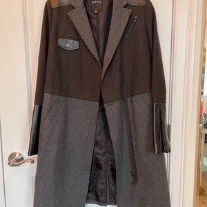 Trouve wool long coat